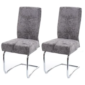 Eetkamerstoel MCW-G56 (set van 2), donkergrijs Eetkamerstoel MCW-G56 (set van 2), donkergrijs