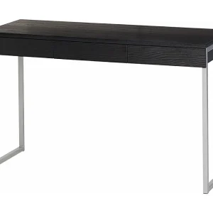 Fula bureau 3 lades zwart en donkergrijs decor. Fula bureau 3 lades zwart en donkergrijs decor.