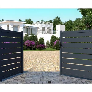 Draaihek van aluminium PRIMO – Antr. – L300xH158cm – Koop nu eenvoudig en goedkoop online