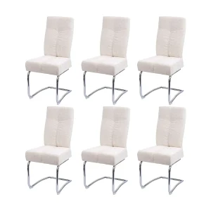 Eetkamerstoel MCW-G56 (set van 6), crème Eetkamerstoel MCW-G56 (set van 6), crème