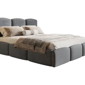 Emporius bed 140×200 Roma Slim – tweepersoonsbed met opbergruimte, lattenbodem – Velvet Donkergrijs (Amor Velvet 4321) Emporius bed 140×200 Roma Slim – tweepersoonsbed met opbergruimte, lattenbodem – Velvet Donkergrijs (Amor Velvet 4321)