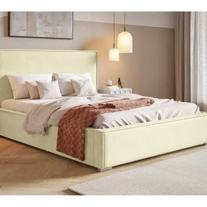 Gestoffeerd bed 140×200 met opbergruimte Sydney – lattenbodem, fluwelen Beige (Amor Velvet 4323) Gestoffeerd bed 140×200 met opbergruimte Sydney – lattenbodem, fluwelen Beige (Amor Velvet 4323)