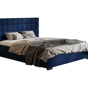 Emporius gestoffeerd bed 140×200 met opbergruimte Noris – tweepersoonsbed, lattenbodem – Blauw (Kronos 09) Emporius gestoffeerd bed 140×200 met opbergruimte Noris – tweepersoonsbed, lattenbodem – Blauw (Kronos 09)