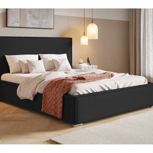 Gestoffeerd bed 140×200 met opbergruimte Sydney – lattenbodem, fluwelen Zwart (Amor Velvet 4322) Gestoffeerd bed 140×200 met opbergruimte Sydney – lattenbodem, fluwelen Zwart (Amor Velvet 4322)
