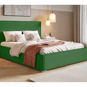 Gestoffeerd bed 160×200 met opbergruimte Sydney – lattenbodem, fluwelen Groen (Amor Velvet 4311) Gestoffeerd bed 160×200 met opbergruimte Sydney – lattenbodem, fluwelen Groen (Amor Velvet 4311)