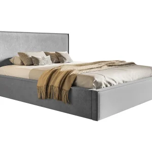 Emporius Gestoffeerd bed 180×200 Kyoto – tweepersoonsbed met opbergruimte – fluwelen Grijs (Amor Velvet 4318) Emporius Gestoffeerd bed 180×200 Kyoto – tweepersoonsbed met opbergruimte – fluwelen Grijs (Amor Velvet 4318)