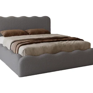 Emporius Gestoffeerd bed 200×200 cm Wave, bed met opbergruimte – Bouclé Donkergrijs (Anthology 18) Emporius Gestoffeerd bed 200×200 cm Wave, bed met opbergruimte – Bouclé Donkergrijs (Anthology 18)