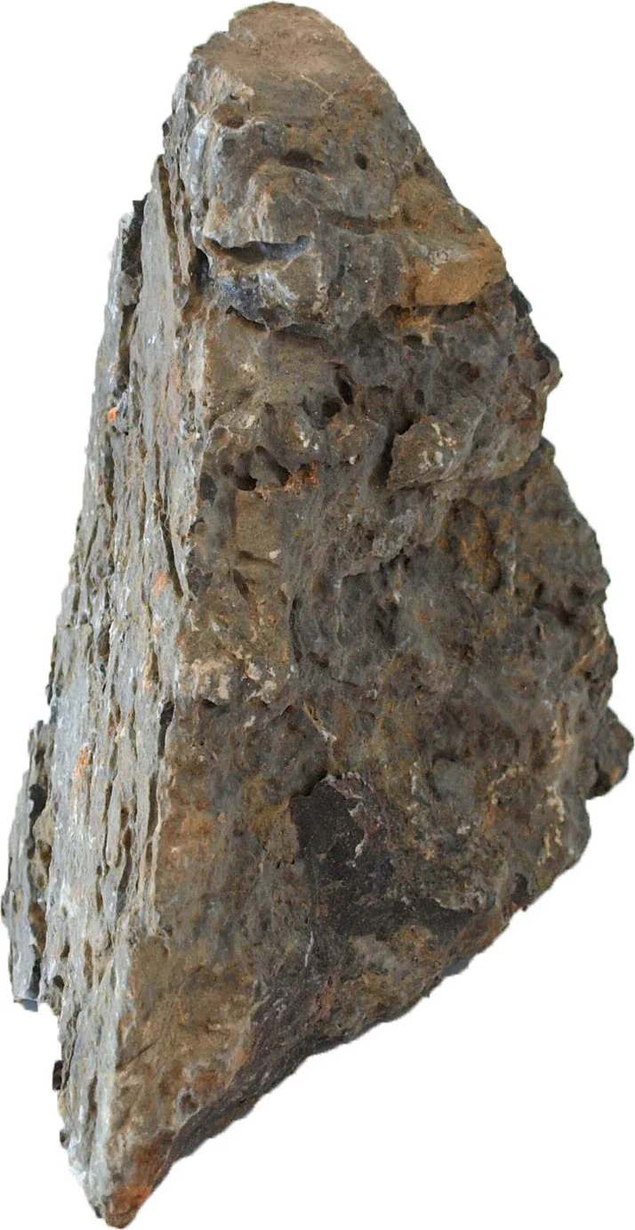 Boon aquarium decoratie steen grijs 12 x 7 x 12 cm