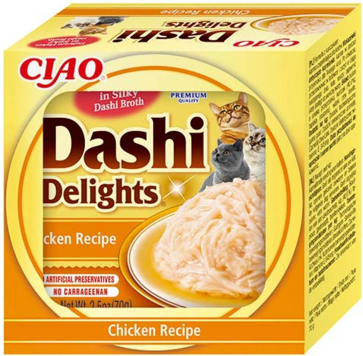 Ciao kattensnack Dashi Delights kip 70 g