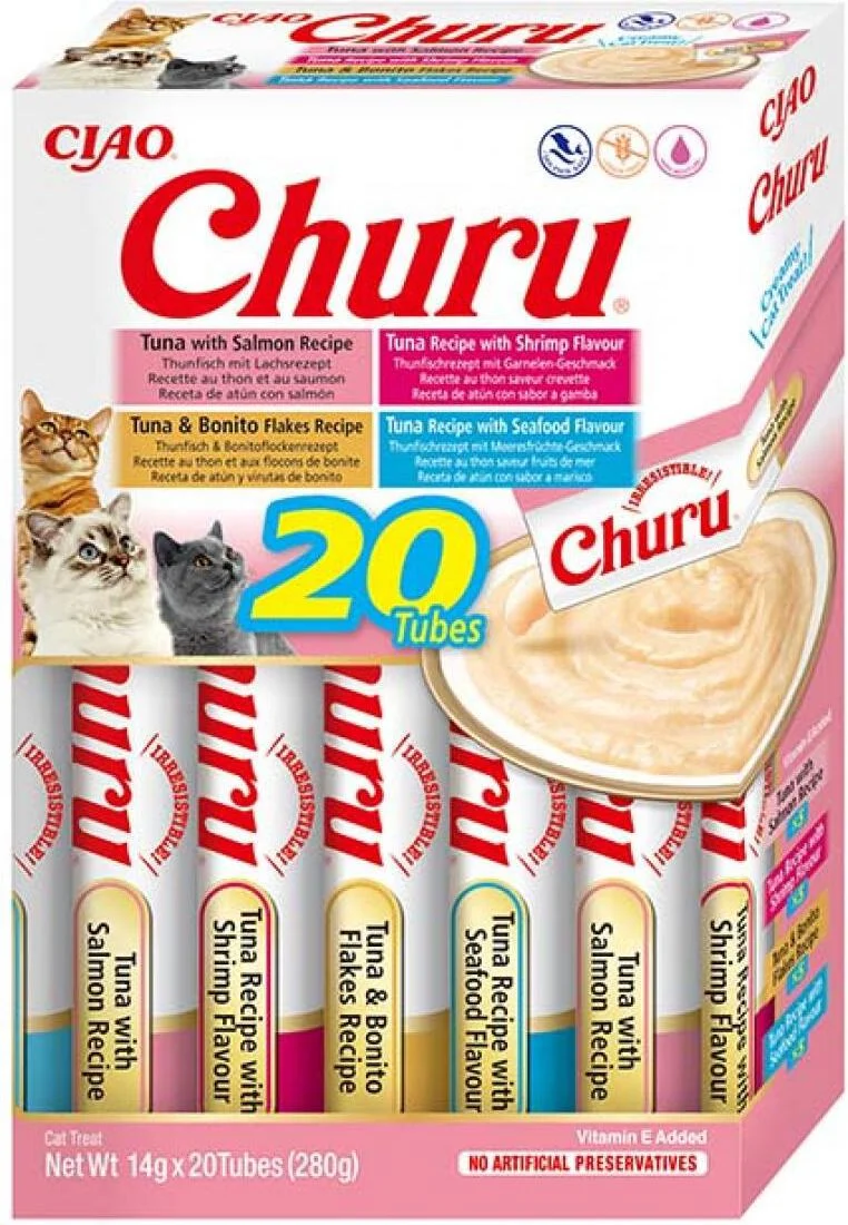 Ciao kattensnack Churu tonijn 14 g 20 stuks