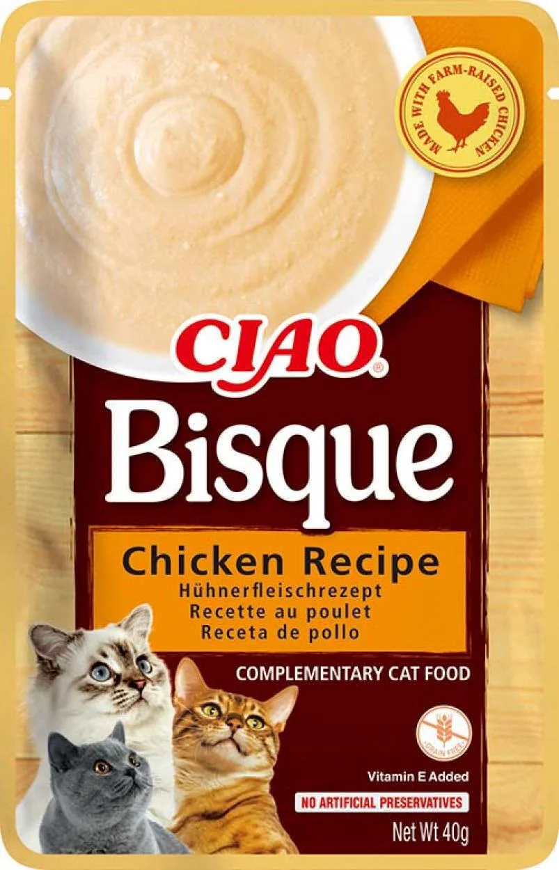 Ciao kattensnack Bisque kip 40 g