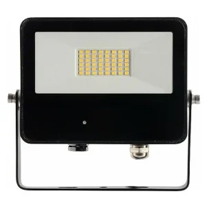 Spot LED SKY 30W IP65 avec capteur intégré 4000k Noir Spot LED SKY 30W IP65 avec capteur intégré 4000k Noir