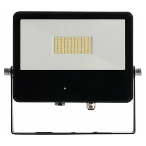 Spot LED SKY 50W IP65 avec capteur intégré 5000k Noir