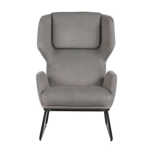 Fauteuil Furnilux – Grijs Kunstleer 65x69x110 cm – Moderne Elegantie Fauteuil Furnilux – Grijs Kunstleer 65x69x110 cm – Moderne Elegantie