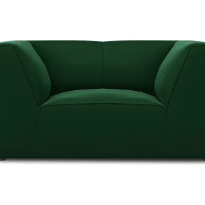 Fauteuil "Charles" Flueel, Groente – 120x92x69cm Fauteuil "Charles" Flueel, Groente – 120x92x69cm