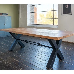 Eettafel – Bruin Hout – 260 x 100 cm – PALO Eettafel – Bruin Hout – 260 x 100 cm – PALO
