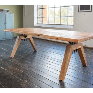 Eettafel – Bruin Hout – 280 x 100 cm – WOODY Eettafel – Bruin Hout – 280 x 100 cm – WOODY