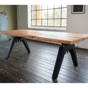Eettafel – Bruin Hout – 280 x 100 cm – REY