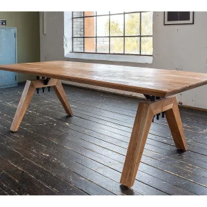 Eettafel – Bruin Hout – 300 x 100 cm – WOODY Eettafel – Bruin Hout – 300 x 100 cm – WOODY