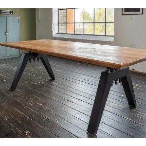 Eettafel – Bruin Hout – 300 x 100 cm – REY Eettafel – Bruin Hout – 300 x 100 cm – REY