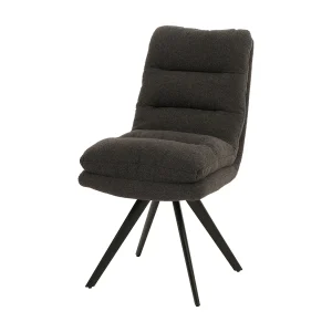 Eetkamerstoel MCW-G66 Bouclé, donkergrijs Eetkamerstoel MCW-G66 Bouclé, donkergrijs