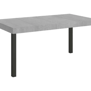 Everyday Premium uitschuifbare tafel 140/400×90 cm beton antraciet poten Everyday Premium uitschuifbare tafel 140/400×90 cm beton antraciet poten