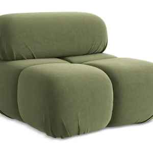Fauteuil van Olijf flueel – LOKUA Fauteuil van Olijf flueel – LOKUA