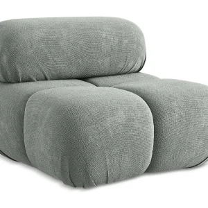 Fauteuil van Grijs chenille – LOKUA Fauteuil van Grijs chenille – LOKUA