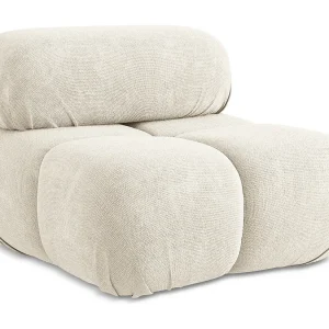 Fauteuil van Lichtbeige chenille – LOKUA Fauteuil van Lichtbeige chenille – LOKUA