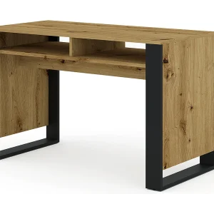 Bureau 2 nissen Gani Hout en Zwart