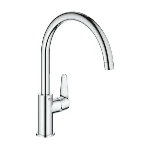 Eengreeps keukenmengkraan GROHE Start Curve Quickfix verchroomd Eengreeps keukenmengkraan GROHE Start Curve Quickfix verchroomd