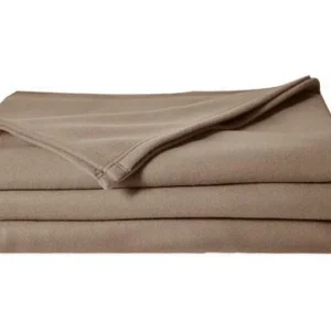 Fleece Deken TAUPE 240×260 cm van Polyester