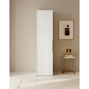 Enkeldeurskast met roede – 50 cm – wit – FRAME Enkeldeurskast met roede – 50 cm – wit – FRAME