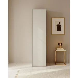 Eendeurskast met planken – 50 cm – greige – FRAME Eendeurskast met planken – 50 cm – greige – FRAME