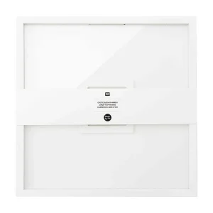 Gastenboek vierkant wit houten frame – 30 x 30 cm Gastenboek vierkant wit houten frame – 30 x 30 cm