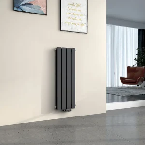 EMKE Radiator – Dubbel-Laags Plat – Mat Antraciet – 90×30 cm – 446 W – Kolomradiator Vertical – Verwarming voor Alle Ruimtes EMKE Radiator – Dubbel-Laags Plat – Mat Antraciet – 90×30 cm – 446 W – Kolomradiator Vertical – Verwarming voor Alle Ruimtes