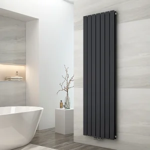 EMKE Radiator – Dubbel-Laags Plat – Mat Antraciet – 180×54 cm – 1949 W – Kolomradiator Vertical – Verwarming voor Alle Ruimtes EMKE Radiator – Dubbel-Laags Plat – Mat Antraciet – 180×54 cm – 1949 W – Kolomradiator Vertical – Verwarming voor Alle Ruimtes