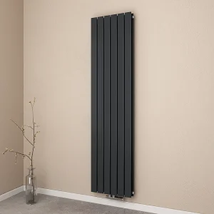 EMKE Radiator – Dubbel-Laags Plat – Mat Antraciet – 180×46 cm – 1670 W – Kolomradiator Vertical – Verwarming voor Alle Ruimtes EMKE Radiator – Dubbel-Laags Plat – Mat Antraciet – 180×46 cm – 1670 W – Kolomradiator Vertical – Verwarming voor Alle Ruimtes