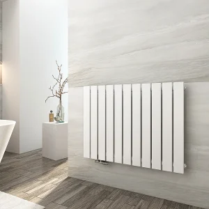 EMKE Radiator – Plat Design – Glanzend Wit – 63×85 cm – 618 W – Kolomradiator Vertical – Verwarming voor Alle Ruimtes