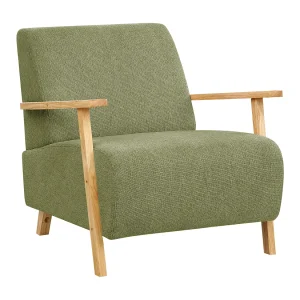 Fauteuil stof groen LESJA Fauteuil stof groen LESJA