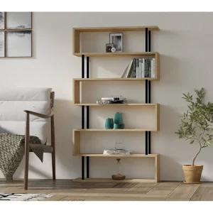 Etagère 7 planken eiken decor saffier L90 cm – Hector