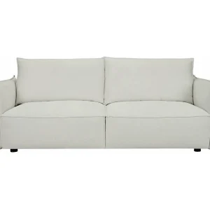 Driezitsbank Oslo van stof – beige