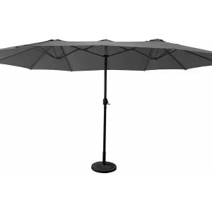 Dubbele parasol 2,7×4,6m LINAI grijs