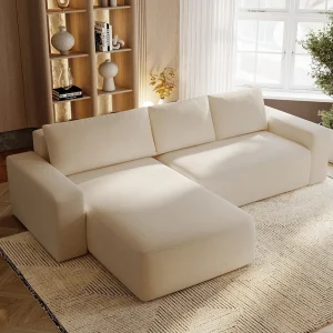 Emporius Aldo L links Hoekbank met slaapfunctie en bedlade, Sofa 250×165 cm – woonkamerbank beige (Komodo 11) Emporius Aldo L links Hoekbank met slaapfunctie en bedlade, Sofa 250×165 cm – woonkamerbank beige (Komodo 11)