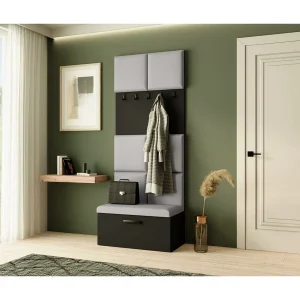 GARDEROBE Margaret I 81/203/43 met gestoffeerde panelen GARDEROBE Margaret I 81/203/43 met gestoffeerde panelen