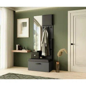 GARDEROBE Margaret III 81/203/43 met gestoffeerde panelen GARDEROBE Margaret III 81/203/43 met gestoffeerde panelen