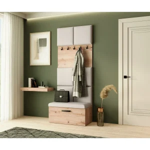 GARDEROBE Margaret I 81/203/43 met gestoffeerde panelen GARDEROBE Margaret I 81/203/43 met gestoffeerde panelen