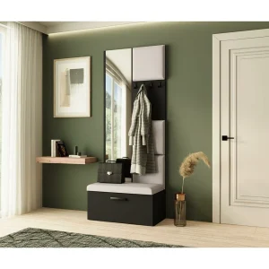 GARDEROBE Margaret III 81/203/43 met gestoffeerde panelen GARDEROBE Margaret III 81/203/43 met gestoffeerde panelen