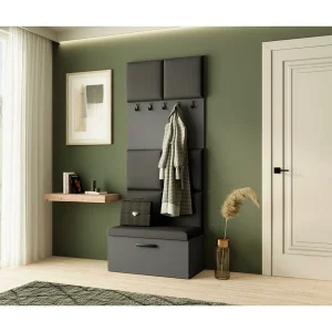 GARDEROBE Margaret I 81/203/43 met gestoffeerde panelen GARDEROBE Margaret I 81/203/43 met gestoffeerde panelen