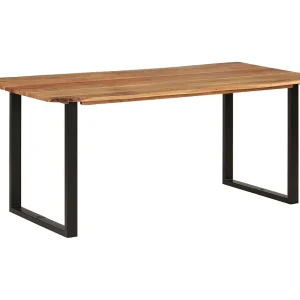 Eettafel 180x90x76 cm massief acaciahout Eettafel 180x90x76 cm massief acaciahout